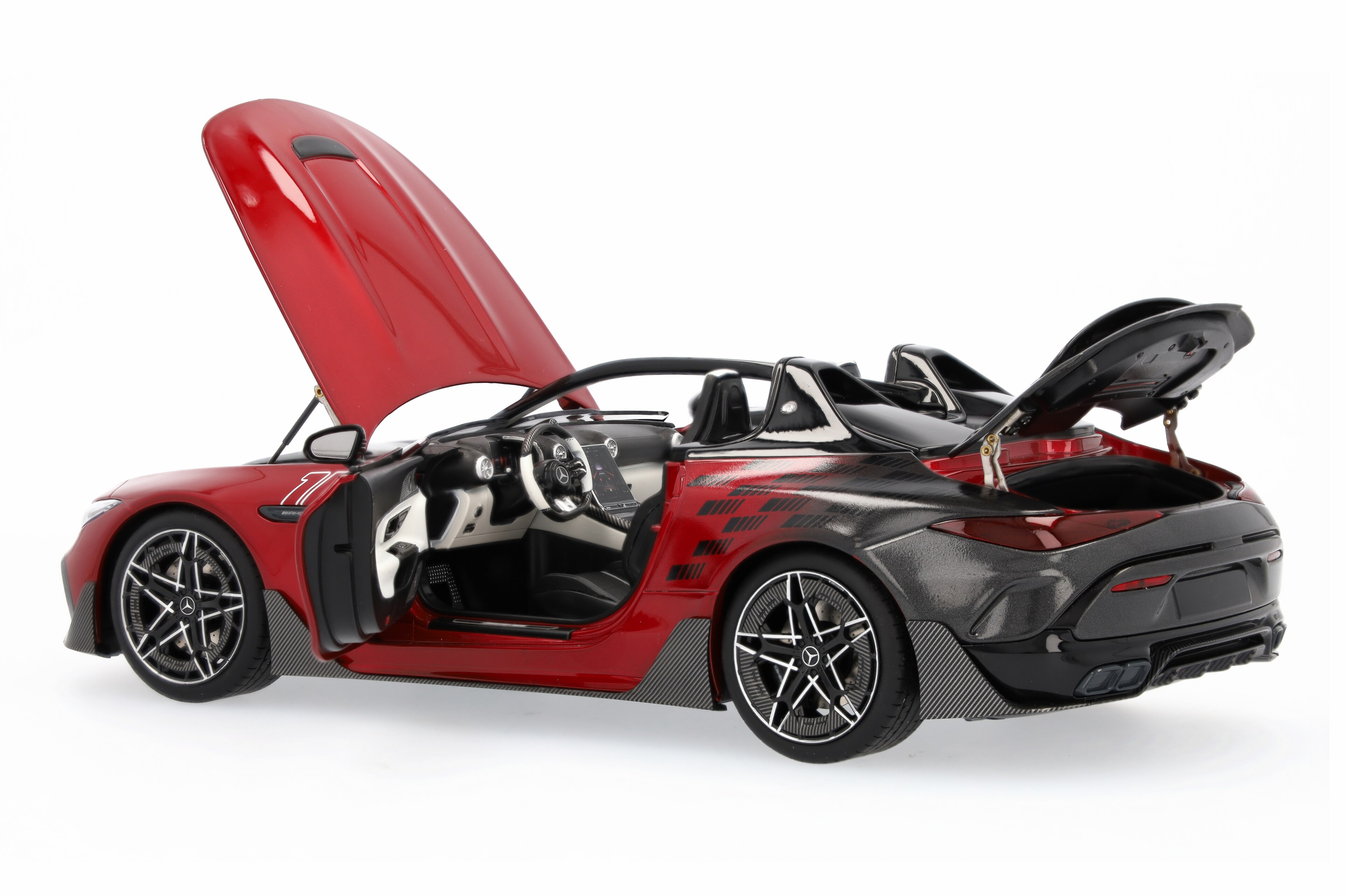 Mercedes-AMG PureSpeed, R232 - Le Mans rot, NZG, 1:18