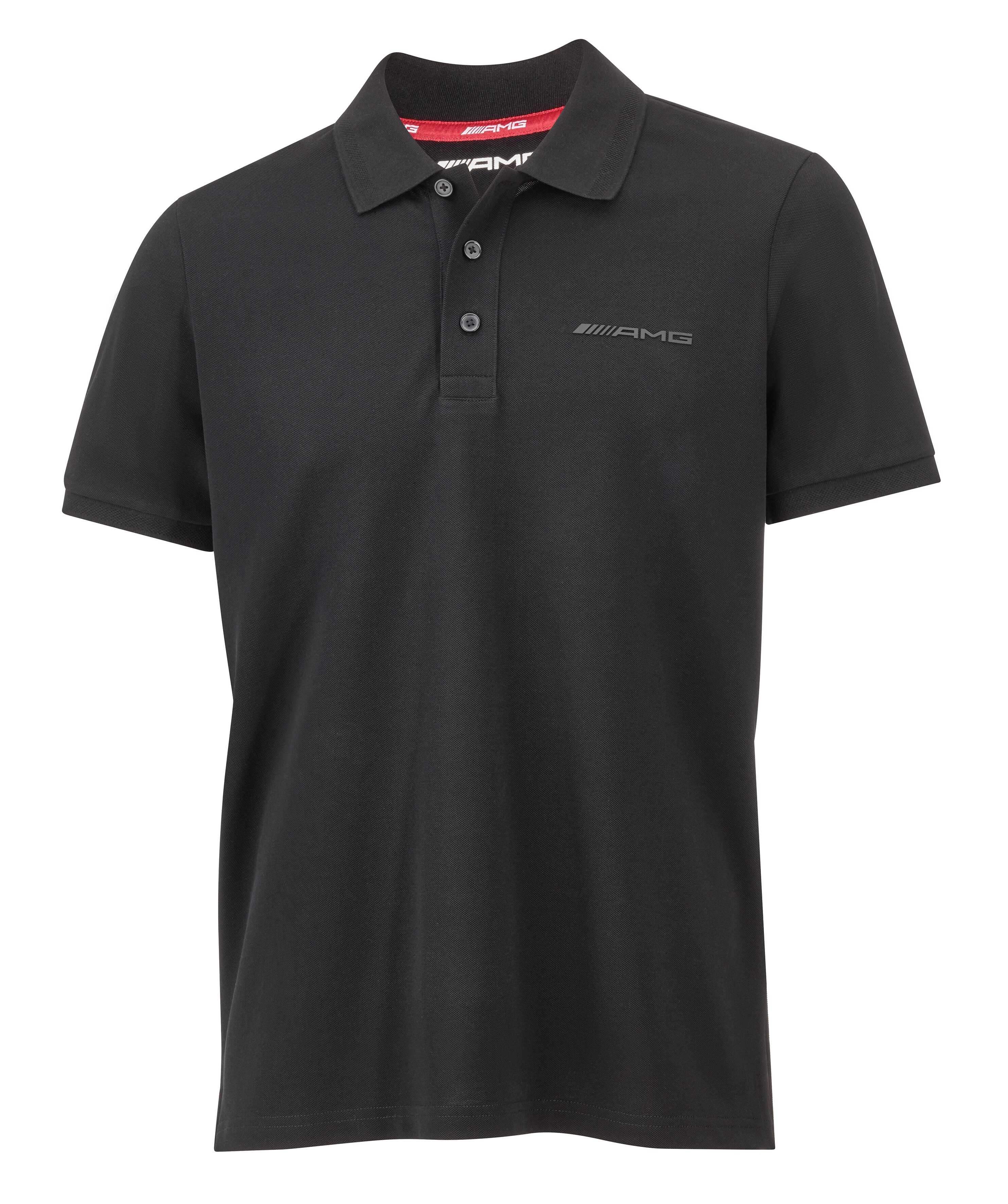 AMG Poloshirt Herren - schwarz, XXXL