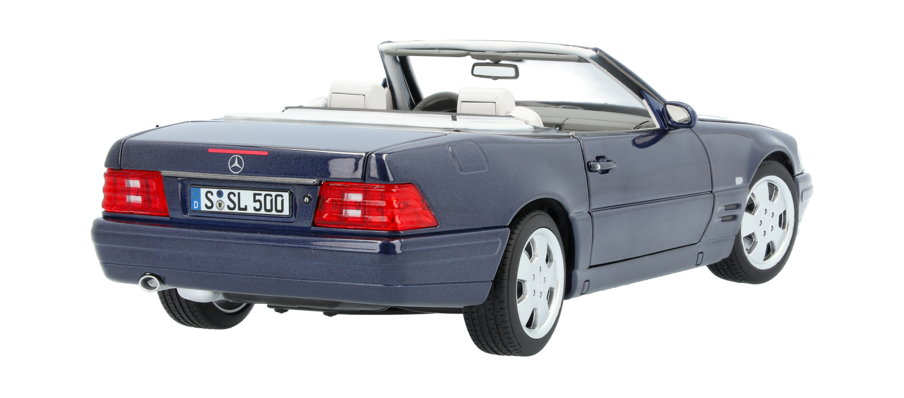 SL 500 R129 (1998-2001) - azurblau, Norev, 1:18