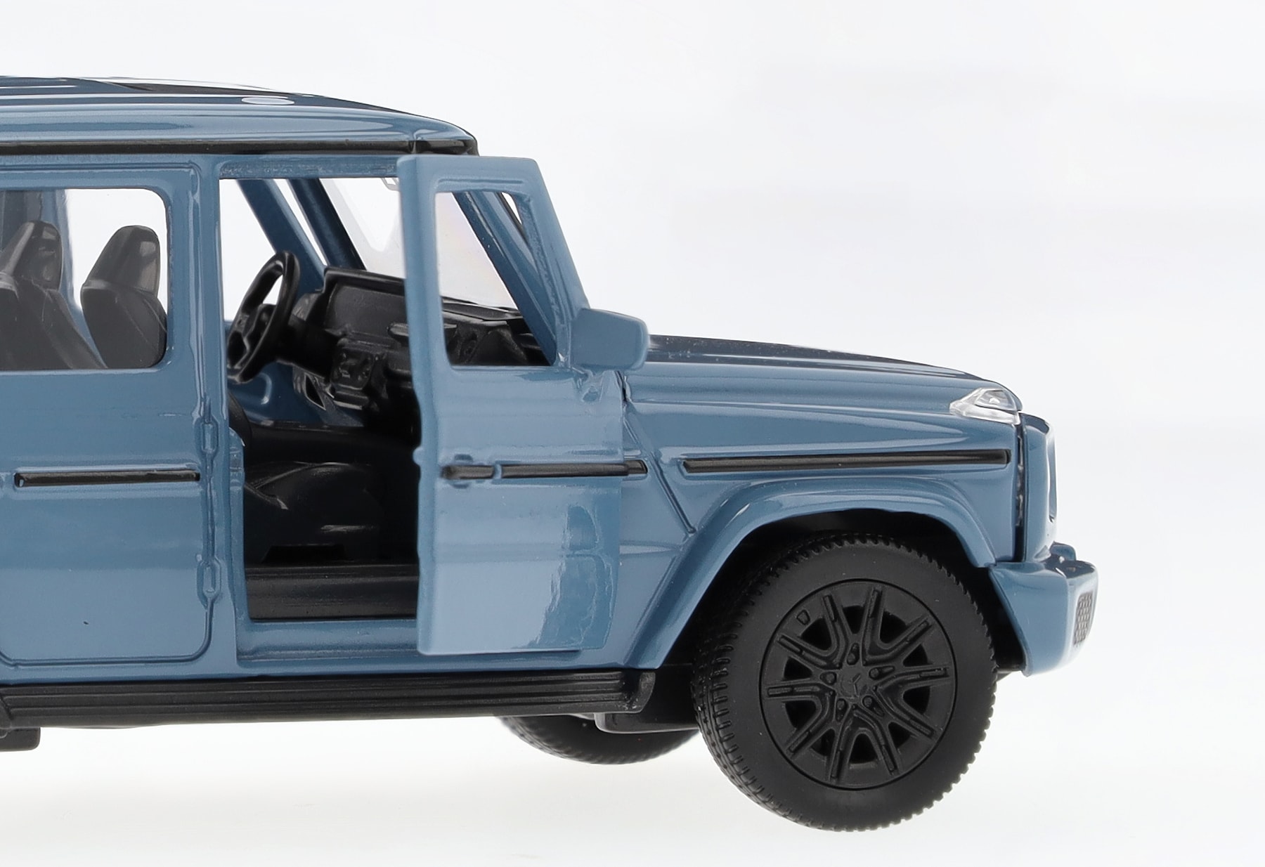 G-Klasse, Geländewagen, W465, Pullback - MANUFAKTUR vintageblau uni, Heinrich Bauer, 1:43