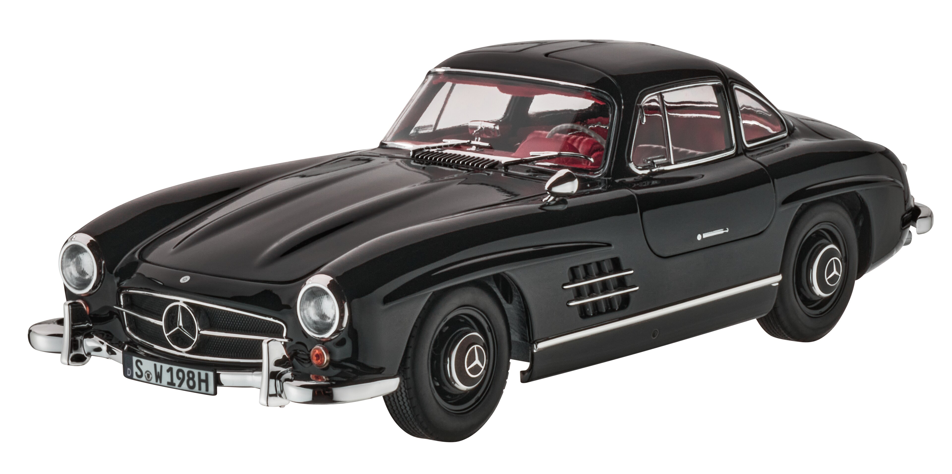 300 SL Coupé (1954-1963) W 198 - schwarz, Norev, 1:18