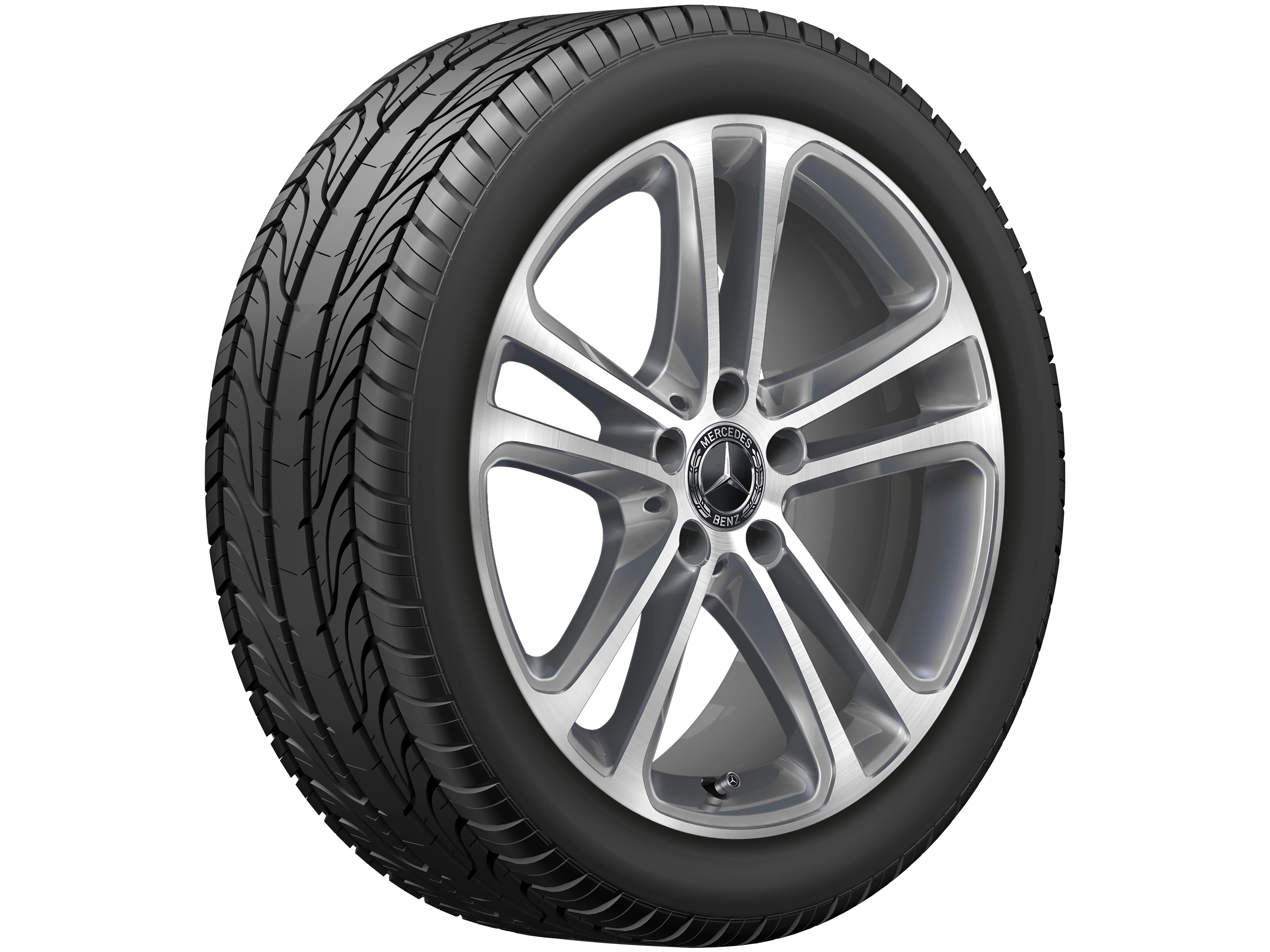 Jante à 5 doubles branches - 225/45 R18 XL 95T, 7,5 J x 18 ET 40